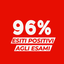 96 per cento superamento esami